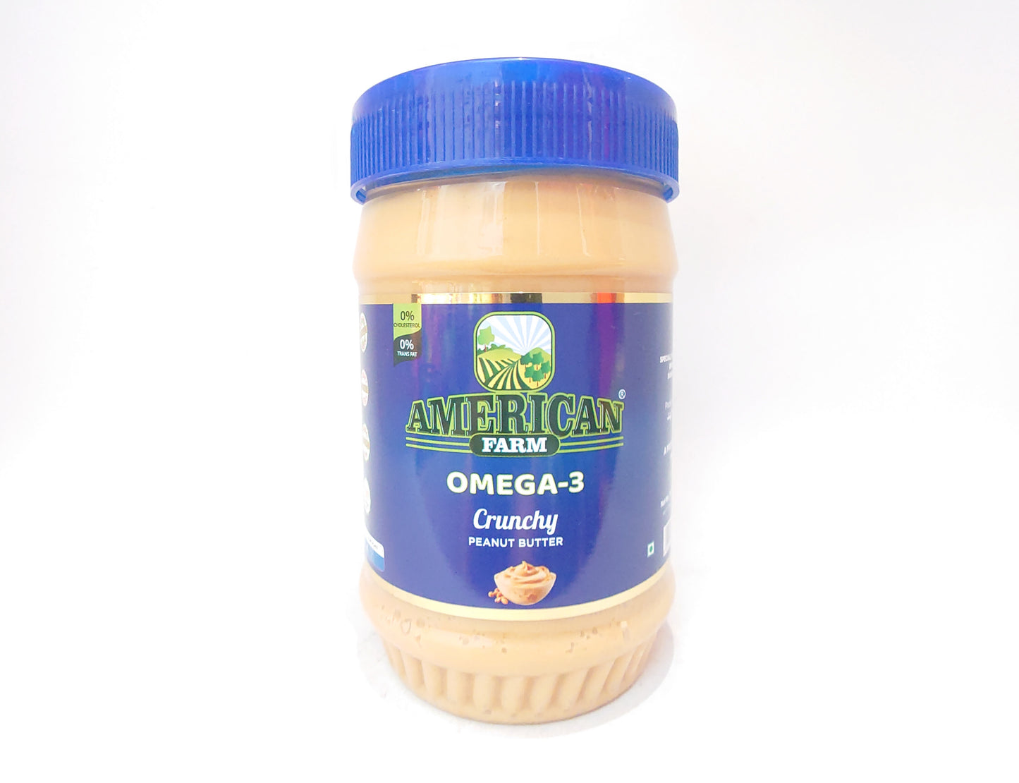 American Farm Omega-3 Crunchy Peanut Butter - 510g
