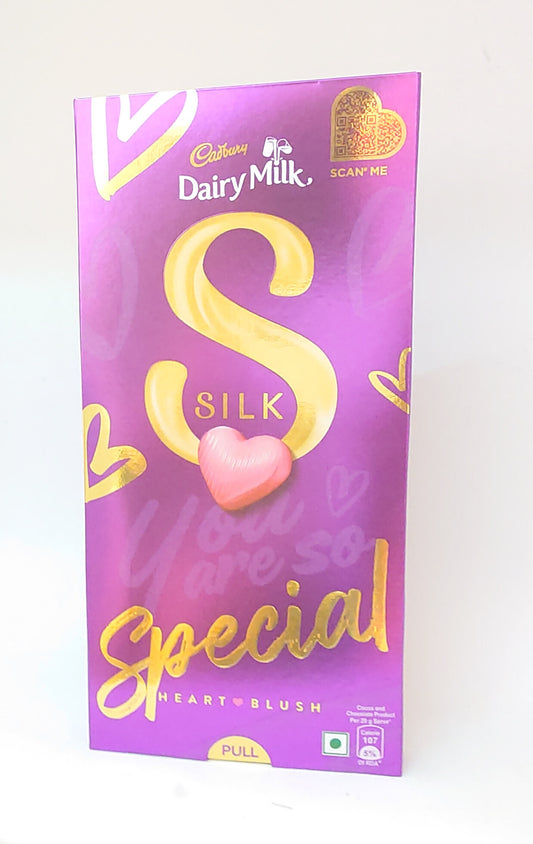 Cadbury Dairy Milk Silk Heart Blush Chocolate 250g