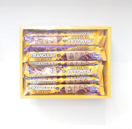 Triangular Crispy - Crunchy Chocolate Fun 30Pcs