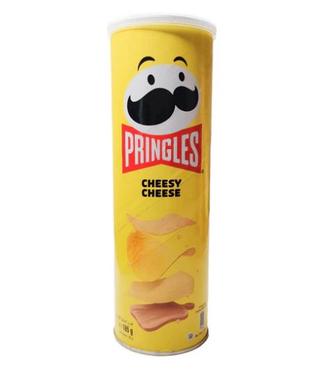 Pringles Cheesy Cheese Potato Crisps - 165g