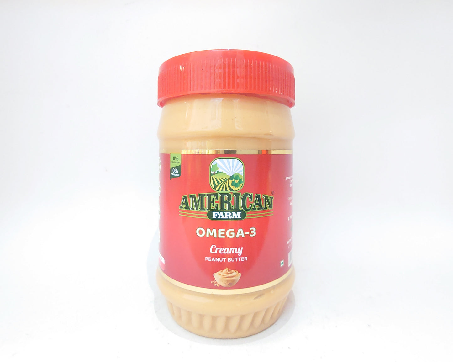 American Farm Omega-3 Creamy Peanut Butter - 510g