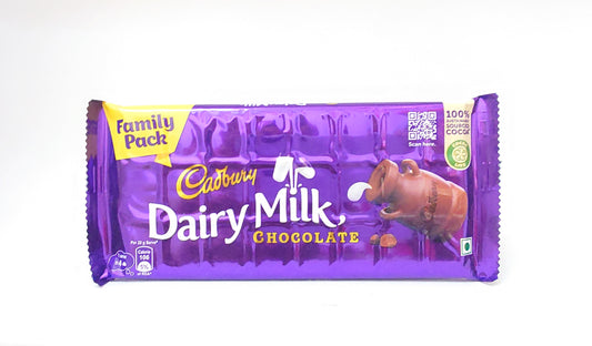 Cadbury Dairy Milk Chocolate Family Pack - 123g
