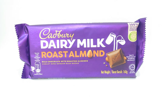 Cadbury Dairy Milk Roast Almond - 160g