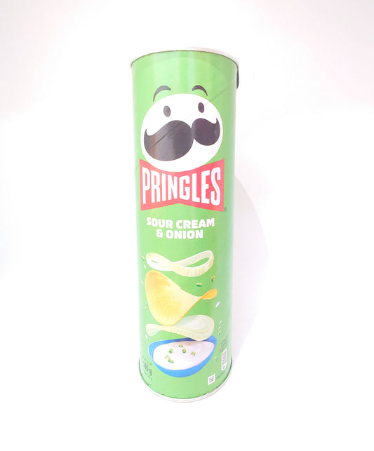 Pringles Sour Cream & Onion Potato Crisps - 165g